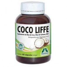 Óleo de coco com Cártamo 60cps - Mediervas